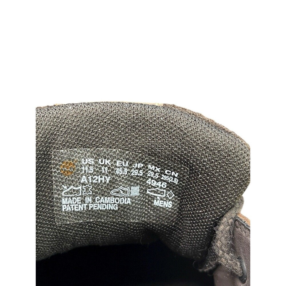 TIMBERLAND A12HY GRANTLY CHUKKA BOOT DARK OILED BROWN LEATHER ORTHOLITE 11.5 - Picture 10 of 10
